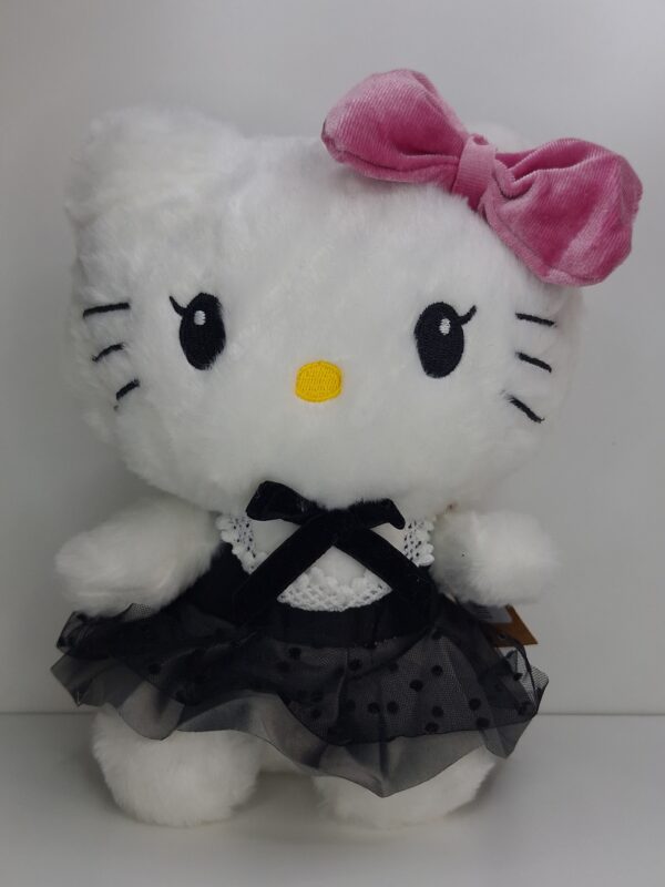 Peluche de Hello Kitty con Vestido Gótico