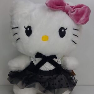 Peluche de Hello Kitty con Vestido Gótico