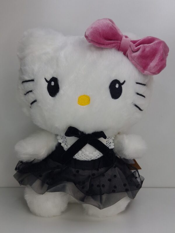 Peluche de Hello Kitty con Vestido Gótico