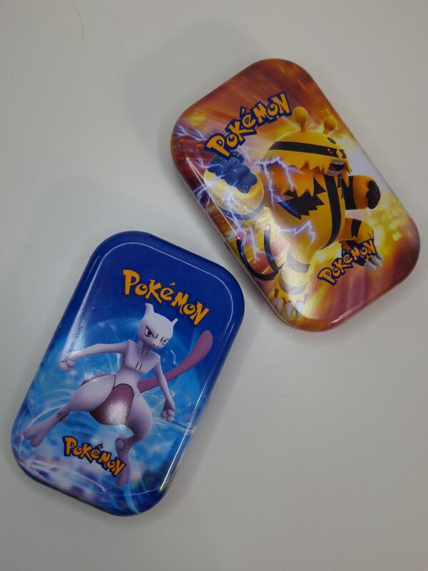 Cartas Pokemón en Lata