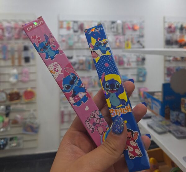 Lapicera de Stitch en caja
