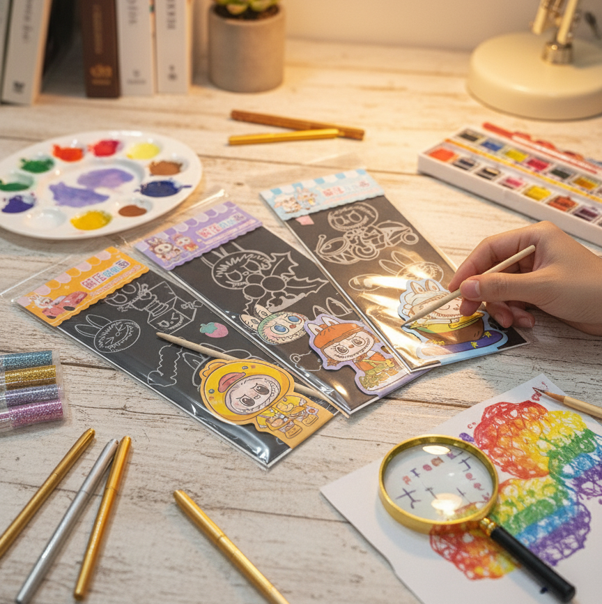 Papel mágico -Labubu-