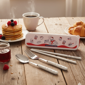 Juego de cubiertos -Hello Kitty-