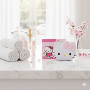 Espejo con alajero -Hello Kitty-