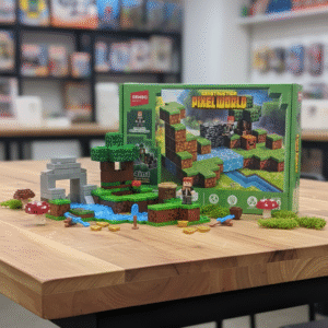 Cubos imantados en caja - Minecraft