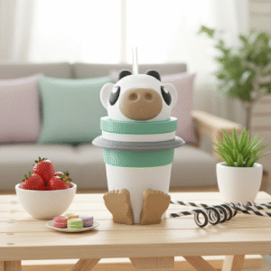 Vaso 3D - Vaca Saturno Saturnita