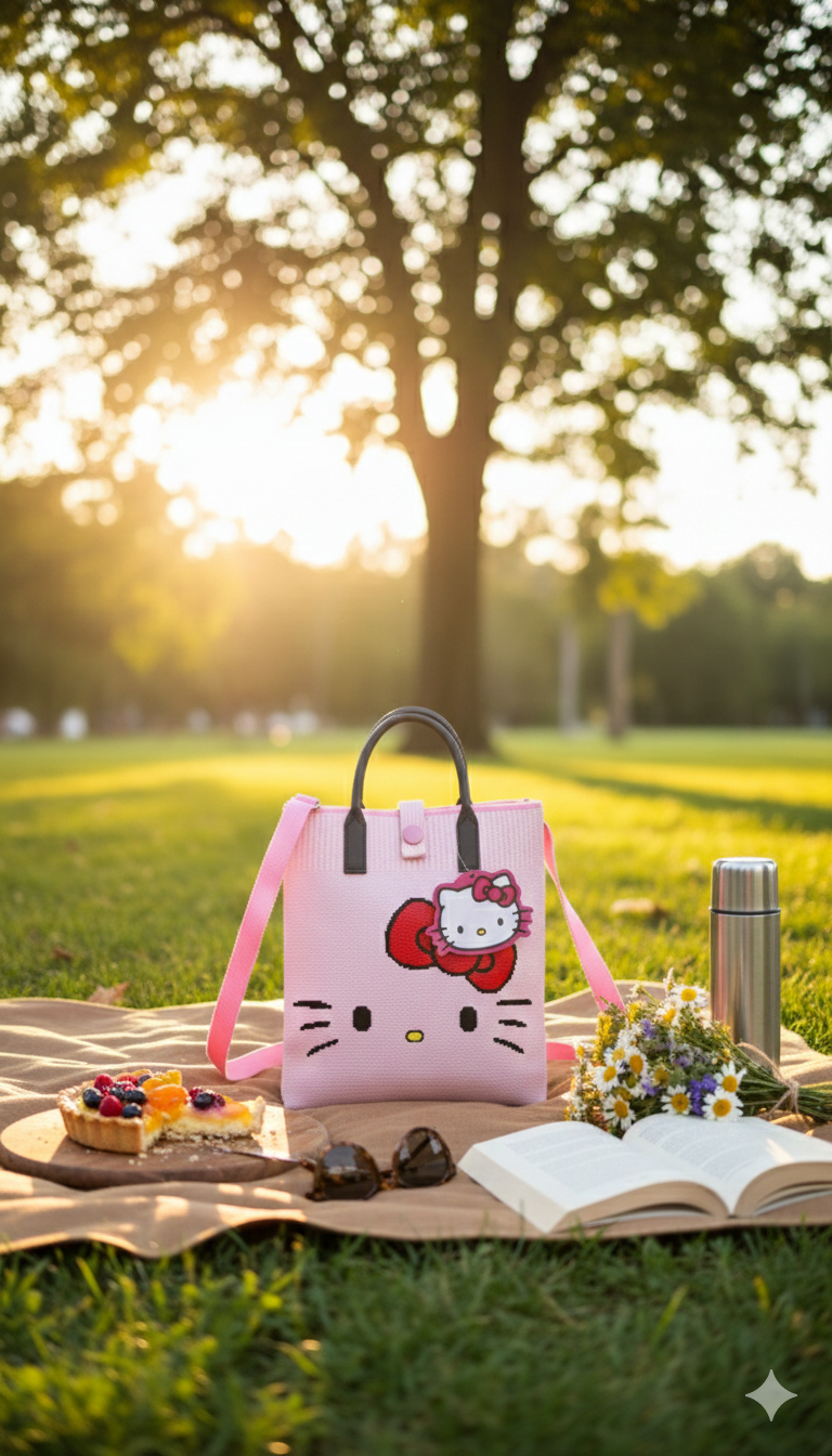 Cartera Tejida -Hello Kitty- - Image 2
